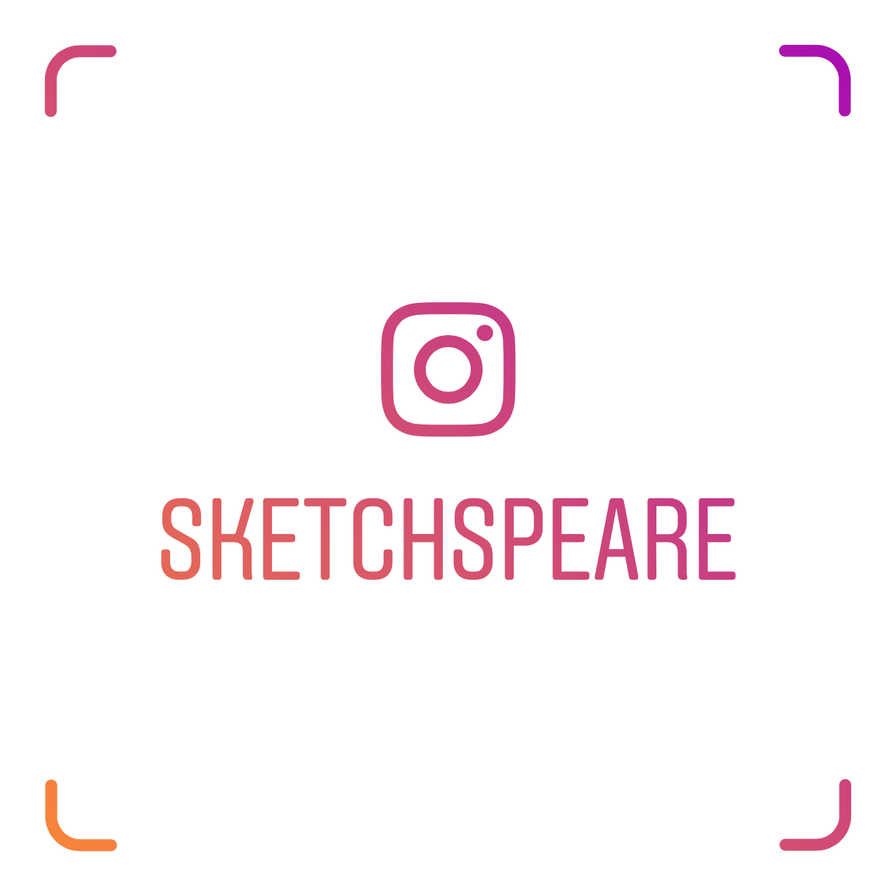 Instagram Sketchspeare